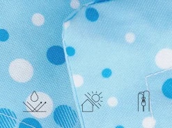 Poltrona sacco 300 L FUZZY 140 cm 180 cm Azzurro