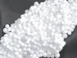 Poltrona sacco 300 L FUZZY EPS 10 cm 60 cm Bianco