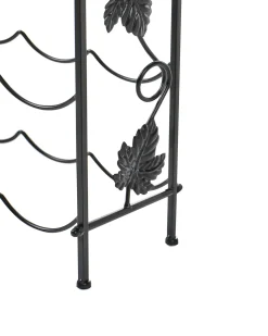 Porta bottiglie da vino BUNDORAN Metallo Nero