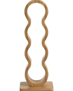 Porta bottiglie da vino CERISE Bambù Marrone chiaro