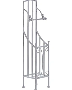 Porta carta igienica BRISA Metallo Grigio