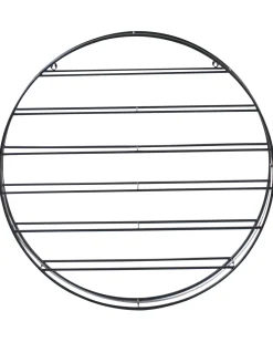 Portabottiglie da parete ANNACOTTY Metallo Nero