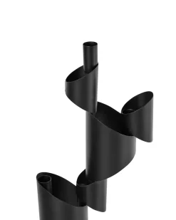 Portacandele AMILLY Metallo 51 cm Nero