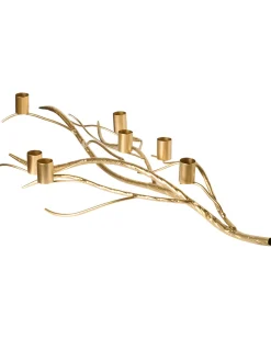 Portacandele ARRENTELA Metallo 10 cm Oro