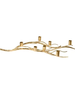 Portacandele ARRENTELA Metallo 10 cm Oro