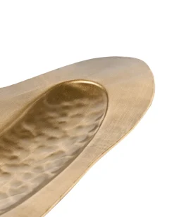 Portacandele da parete PENICHE Metallo 60 cm Oro