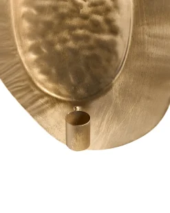 Portacandele da parete PENICHE Metallo 60 cm Oro
