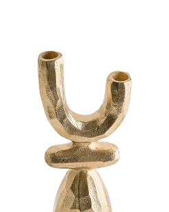 Portacandele KRADENIK Metallo 33 cm Oro