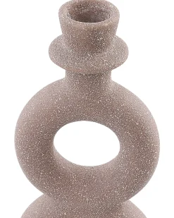 Portacandele NAOUSA Ceramica 23 cm Beige