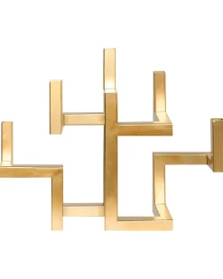 Portacandele RAPOSO Metallo 30 cm Oro