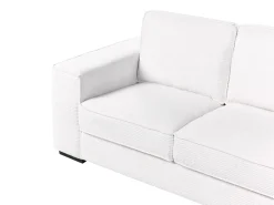 2 posti VIKRAN Velluto a coste Bianco