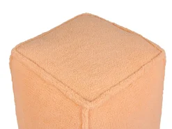Pouf ALIPUR Bouclé Arancione