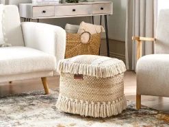 Pouf ALUPOLA Iuta Beige
