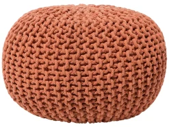 Pouf CONRAD Cotone Rame