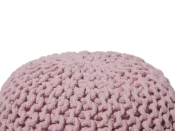 Pouf CONRAD Cotone Rosa
