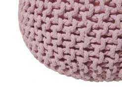Pouf CONRAD Cotone Rosa