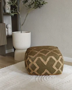 Pouf GOPI Iuta Verde