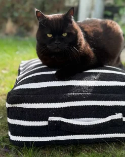 Pouf SETTAT Cotone Nero