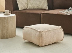 Pouf SHERALI Cotone Beige