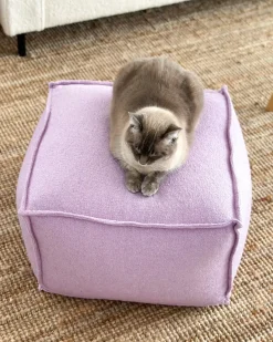 Pouf SHERALI Cotone Rosa