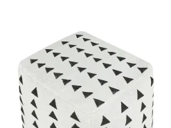Pouf TARODI Cotone Bianco sporco
