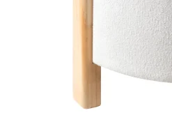 Pouf TERRY Ciniglia Bianco sporco