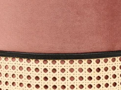 Pouf YANKTON Velluto Rosa