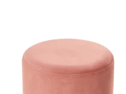 Pouf YANKTON Velluto Rosa