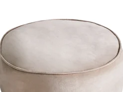 Pouf YULLE Velluto Marrone chiaro