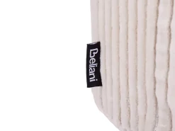 Pouf ZIKRIA Velluto Beige chiaro