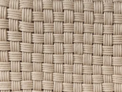 Pouf NALLI Materiale sintetico Tortora