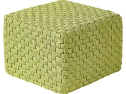 Pouf NALLI Materiale sintetico Verde