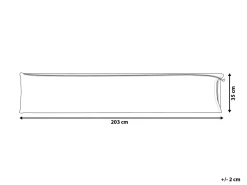 Protezione impermeabile CHUVA 203 cm 35 cm 35 cm Grigio