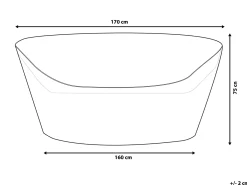 Protezione impermeabile CHUVA 170 cm 160 cm 75 cm Grigio