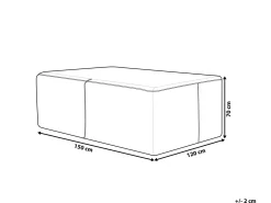 Protezione impermeabile CHUVA 150 cm 120 cm 70 cm Grigio