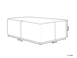 Protezione impermeabile CHUVA 275 cm 230 cm 70 cm Nero