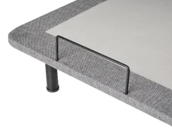 Rete per letto regolabile elettricamente BRUNOY 180 x 200 cm Grigio