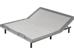 Rete per letto regolabile elettricamente BRUNOY 180 x 200 cm Grigio