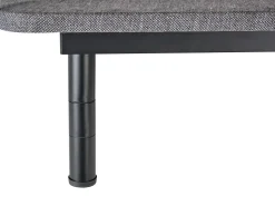 Rete per letto regolabile elettricamente BRUNOY 180 x 200 cm Grigio