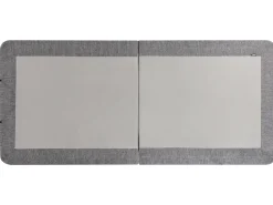 Rete per letto regolabile elettricamente BRUNOY 90 x 200 cm Grigio