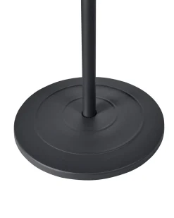 Riscaldatore a infrarossi da patio a piantana VARAZZE 1500 W Nero