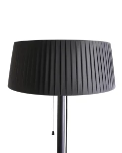 Riscaldatore a infrarossi da patio a piantana OLLERIA 1500 W Nero