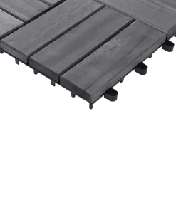 Rivestimenti e piastrelle da esterno ACERENZA Legno di acacia certificato Grigio