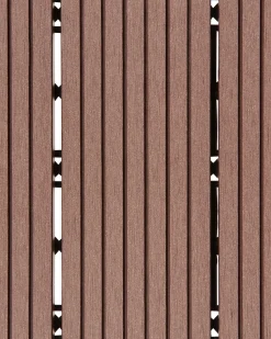 Rivestimenti e piastrelle da esterno ATELETA Composito legno-plastica (WPC) Marrone