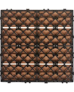 Rivestimenti e piastrelle da esterno ATESSA Composito legno-plastica (WPC) Marrone chiaro