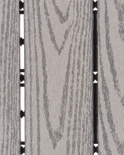 Rivestimenti e piastrelle da esterno ATESSA Composito legno-plastica (WPC) Grigio
