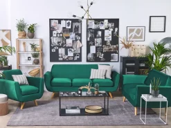 Rivestimento per poltrona BERNES Velluto Verde