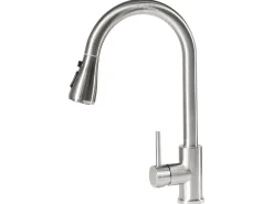 Rubinetto estraibile da cucina PAIMUN Argento