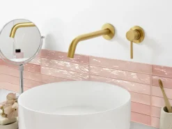 rubinetto miscelatore da parete per lavabo TRAFUL Ottone Oro