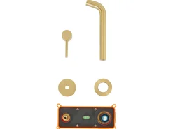 rubinetto miscelatore da parete per lavabo TRAFUL Ottone Oro